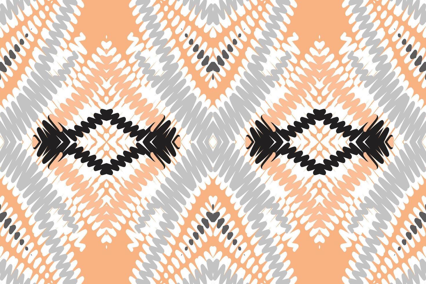 Punjabi Pattern Seamless Scandinavian pattern Motif embroidery, Ikat embroidery Design for Print scandinavian pattern saree ethnic nativity gypsy pattern vector