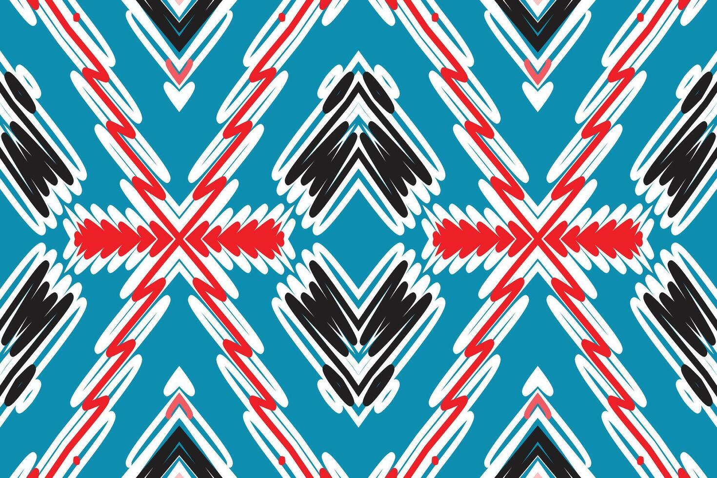 Churidar Pattern Seamless Native American, Motif embroidery, Ikat embroidery Design for Print tapestry floral kimono repeat pattern lacing spanish motif vector