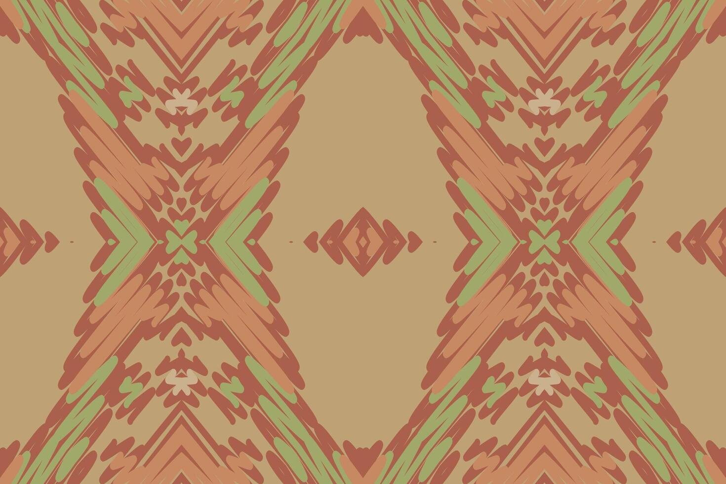 Churidar Pattern Seamless Mughal architecture Motif embroidery, Ikat embroidery Design for Print endless arabesque cloth dupatta shawl bandana print silk kurta men vector