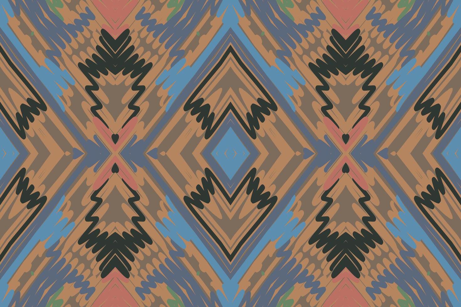 Churidar Pattern Seamless Mughal architecture Motif embroidery, Ikat embroidery Design for Print egyptian pattern tibetan mandala bandanna vector