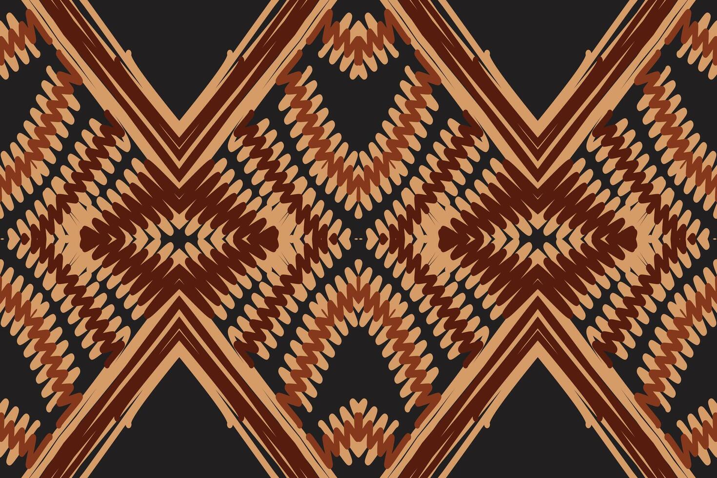 Dhoti Pattern Seamless Bandana print silk Motif embroidery, Ikat embroidery Design for Print Texture fabric saree sari carpet. kurta patola saree vector