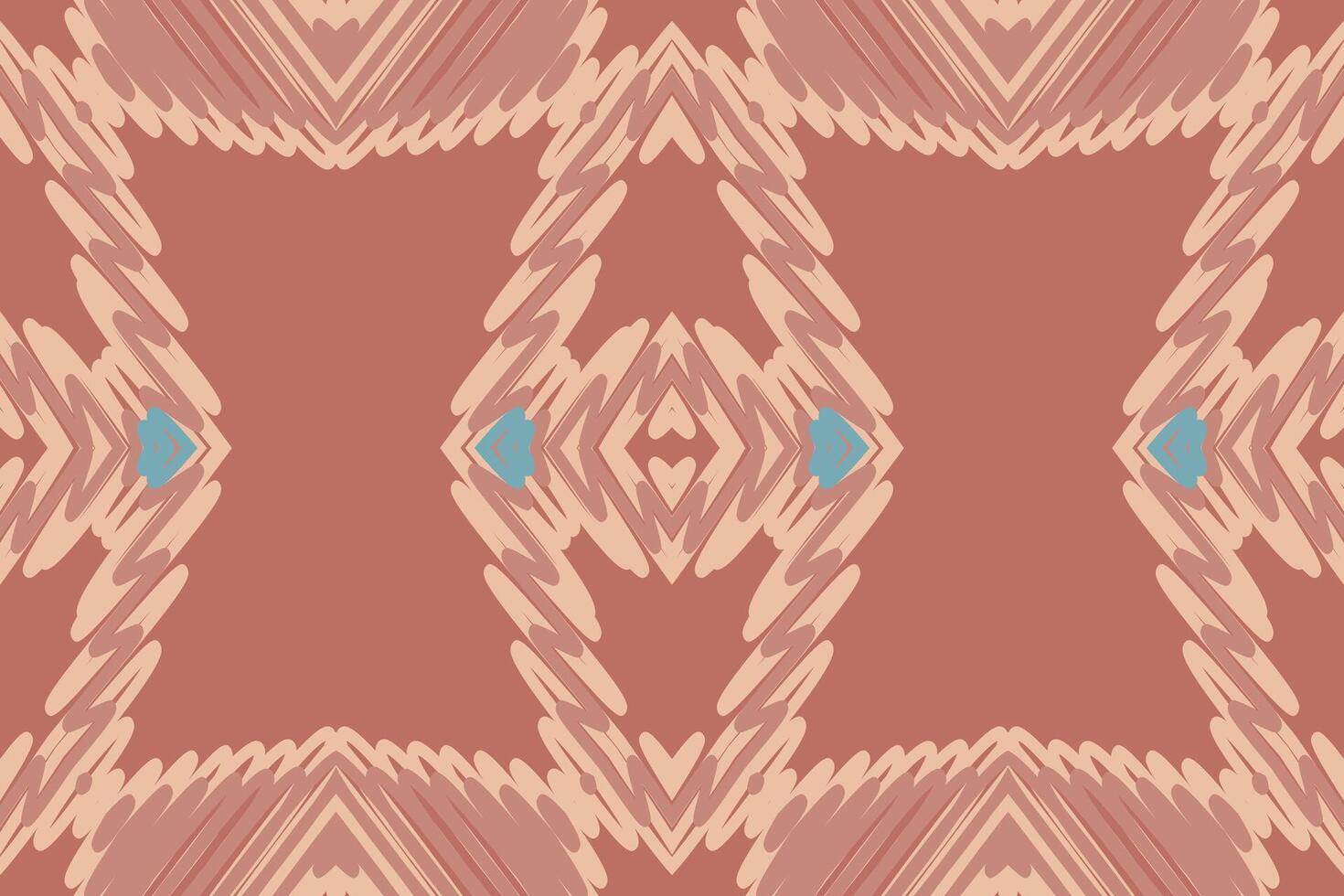Dhoti Pattern Seamless Bandana print silk Motif embroidery, Ikat embroidery Design for Print indigenous art aboriginal art pattern floral kurti mughal border vector