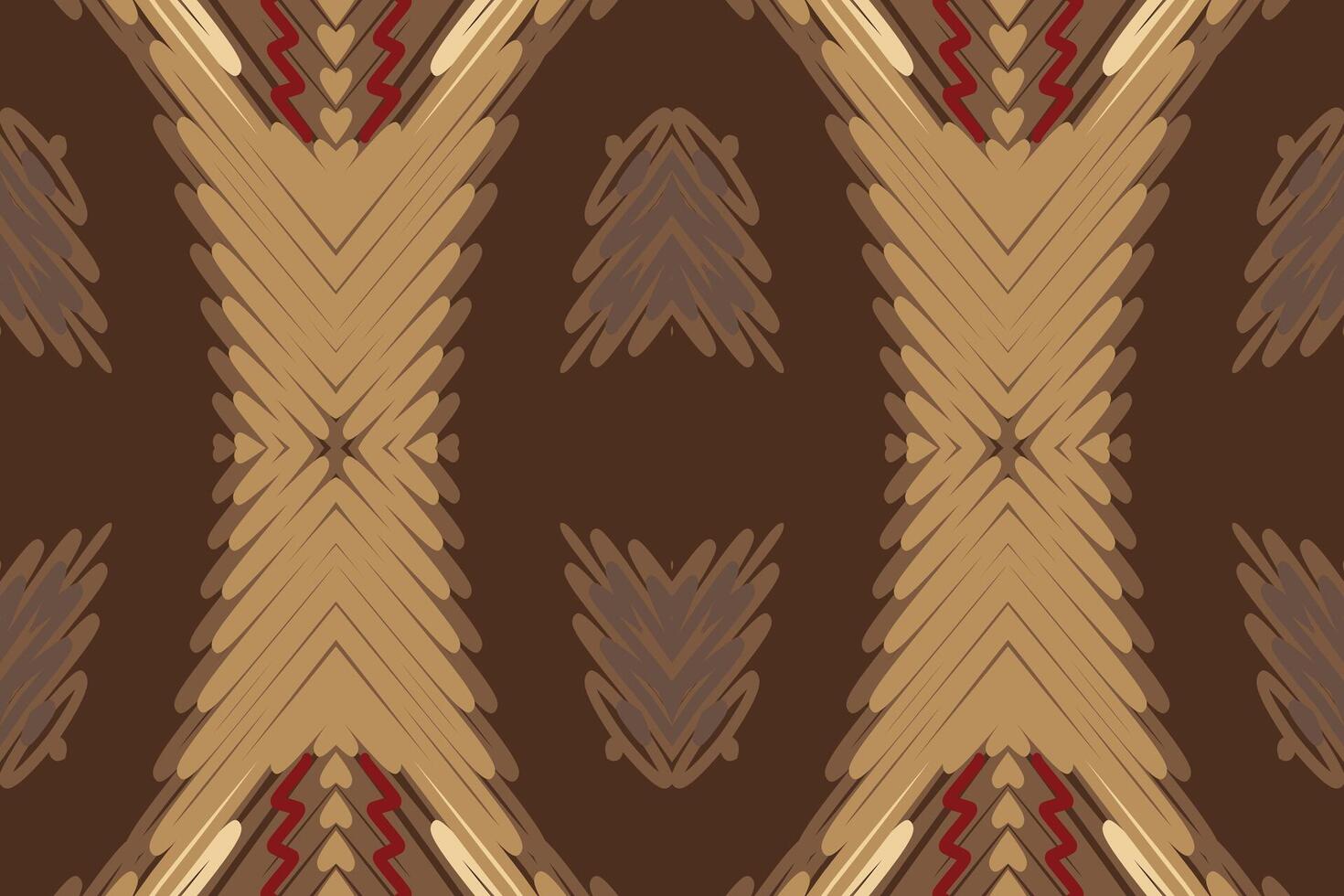 Dhoti Pattern Seamless Bandana print silk Motif embroidery, Ikat embroidery Design for Print kurta pattern mughal motifs tapestry pattern floral repeat vector