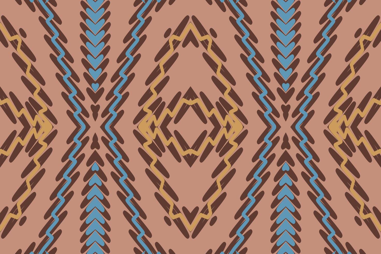 Dhoti Pattern Seamless Scandinavian pattern Motif embroidery, Ikat embroidery Design for Print figure tribal ink on cloth patola sari vector