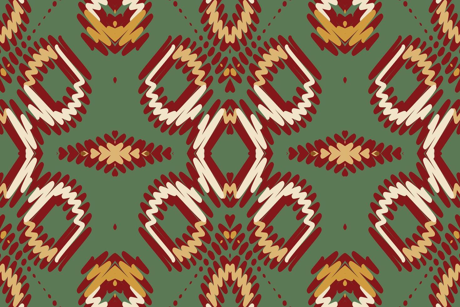 Dhoti Pattern Seamless Scandinavian pattern Motif embroidery, Ikat embroidery Design for Print indigenous art aboriginal art pattern floral kurti mughal border vector
