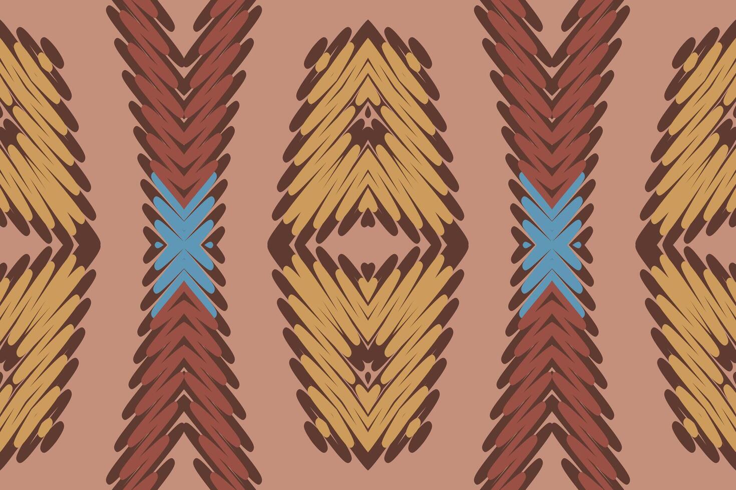 Dhoti Pattern Seamless Scandinavian pattern Motif embroidery, Ikat embroidery Design for Print egyptian pattern tibetan mandala bandanna vector
