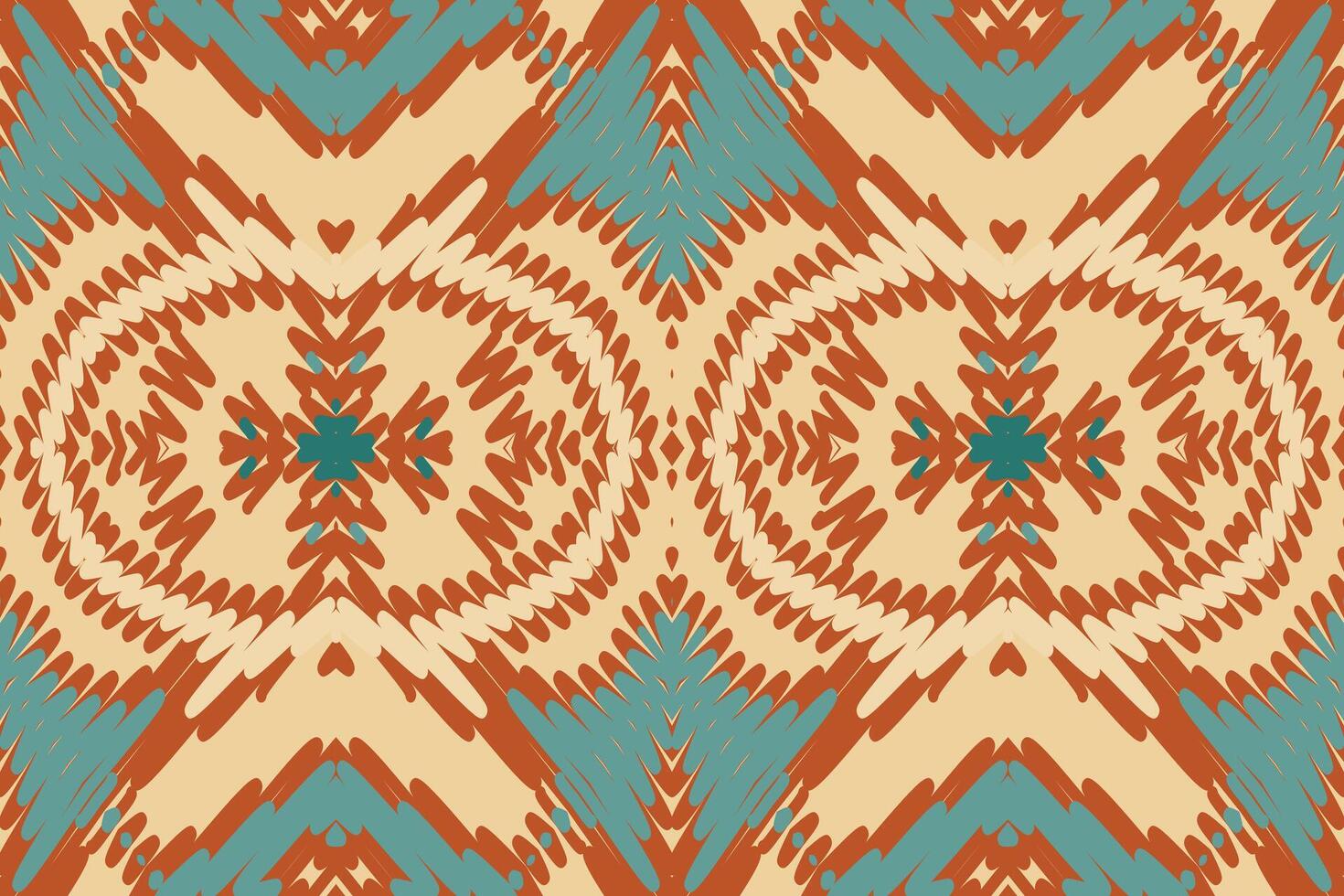 Dhoti Pants Pattern Seamless Native American, Motif embroidery, Ikat embroidery Design for Print tie dyeing pillowcase sambal puri kurti mughal architecture vector