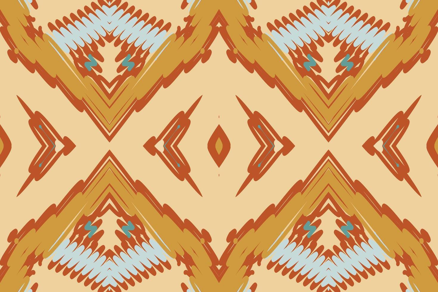 Dhoti Pants Pattern Seamless Native American, Motif embroidery, Ikat embroidery Design for Print scarf hijab pattern kerchief ikat Silk kurti model mughal patterns vector