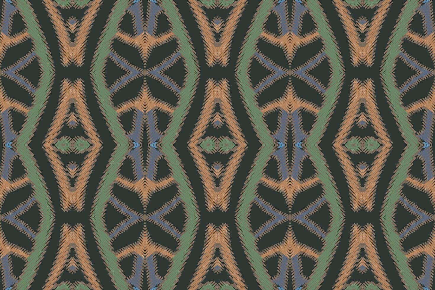 Dhoti Pants Pattern Seamless Mughal architecture Motif embroidery, Ikat embroidery Design for Print pattern vintage flower folk navajo patchwork pattern vector