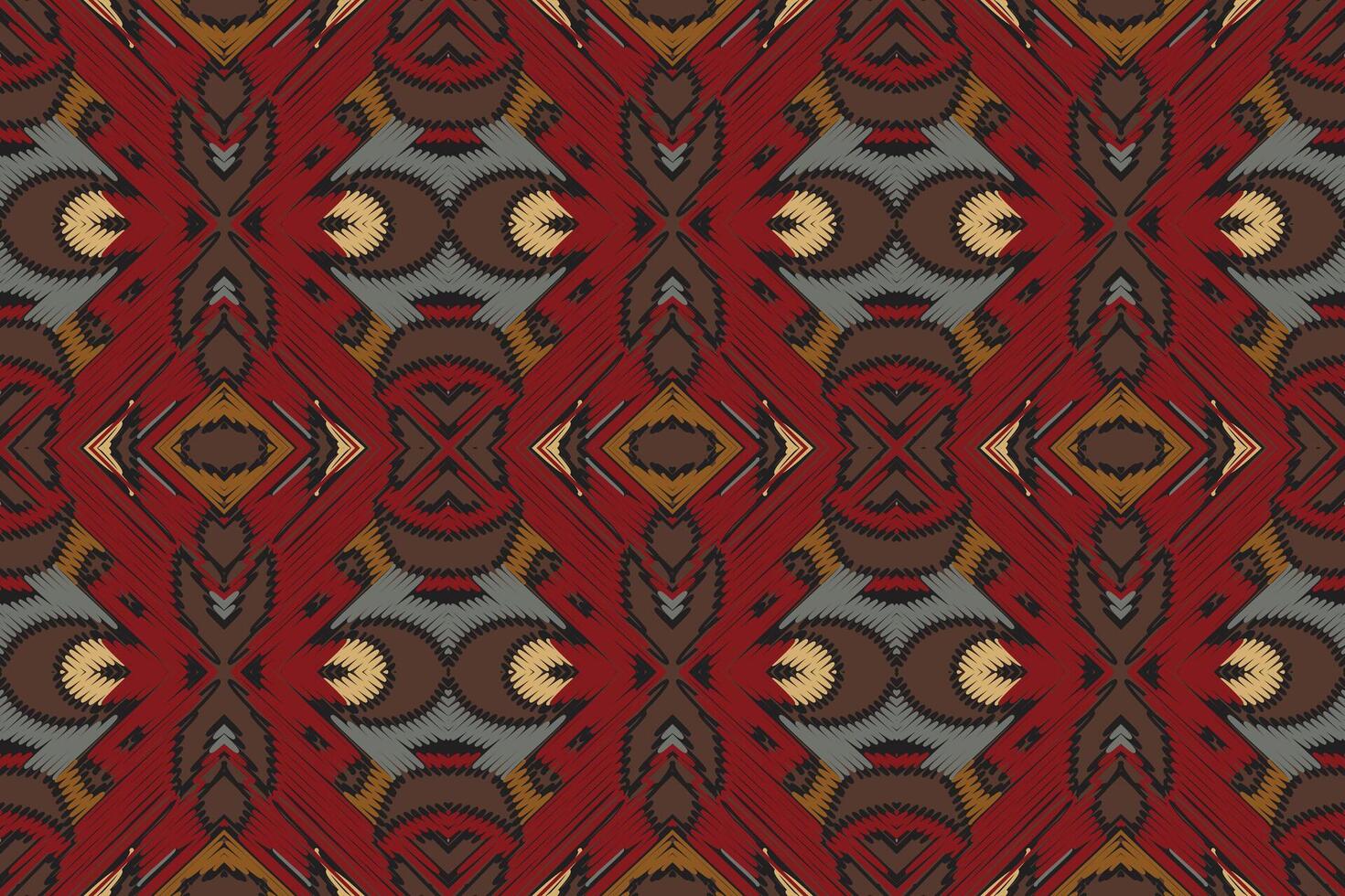 Plazo pattern Seamless Native American, Motif embroidery, Ikat embroidery Design for Print tapestry floral kimono repeat pattern lacing spanish motif vector