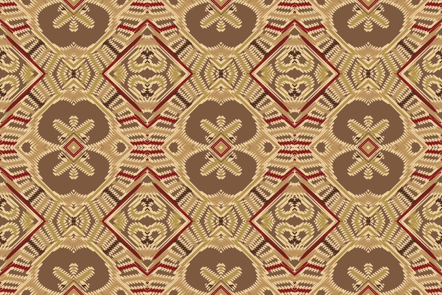 Plazo pattern Seamless Bandana print silk Motif embroidery, Ikat embroidery Design for Print tapestry floral kimono repeat pattern lacing spanish motif vector