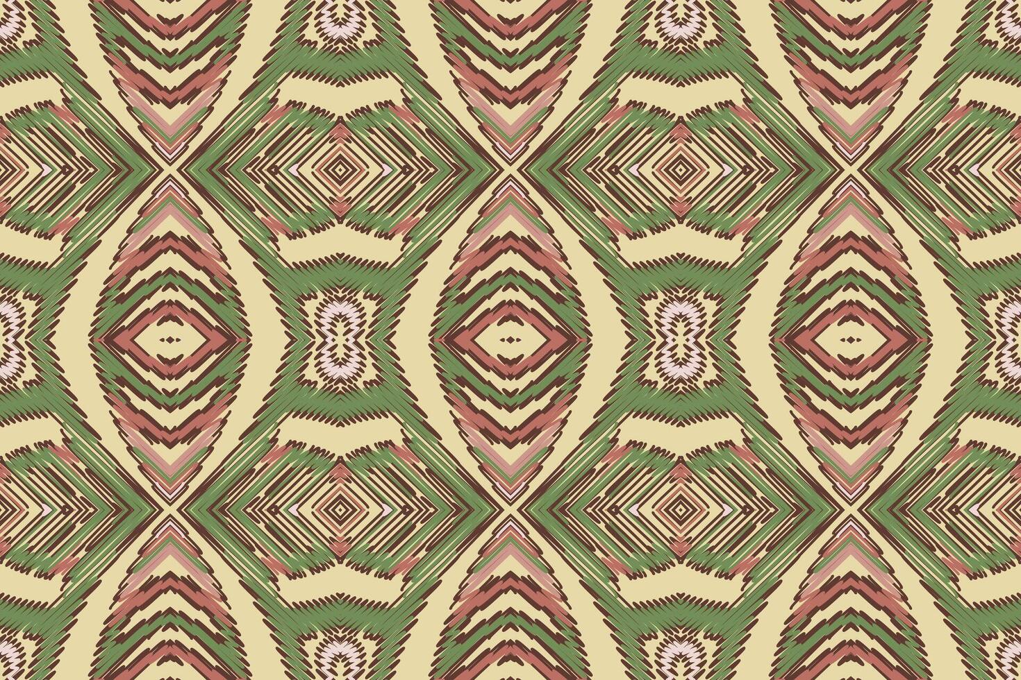 Plazo pattern Seamless Mughal architecture Motif embroidery, Ikat embroidery Design for Print scarf hijab pattern kerchief ikat Silk kurti model mughal patterns vector