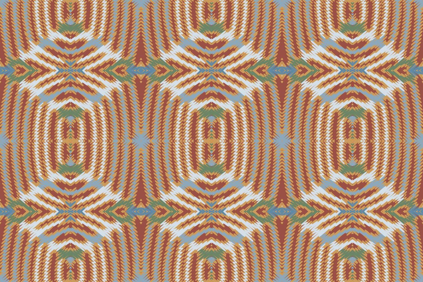 Plazo pattern Seamless Mughal architecture Motif embroidery, Ikat embroidery Design for Print figure tribal ink on cloth patola sari vector