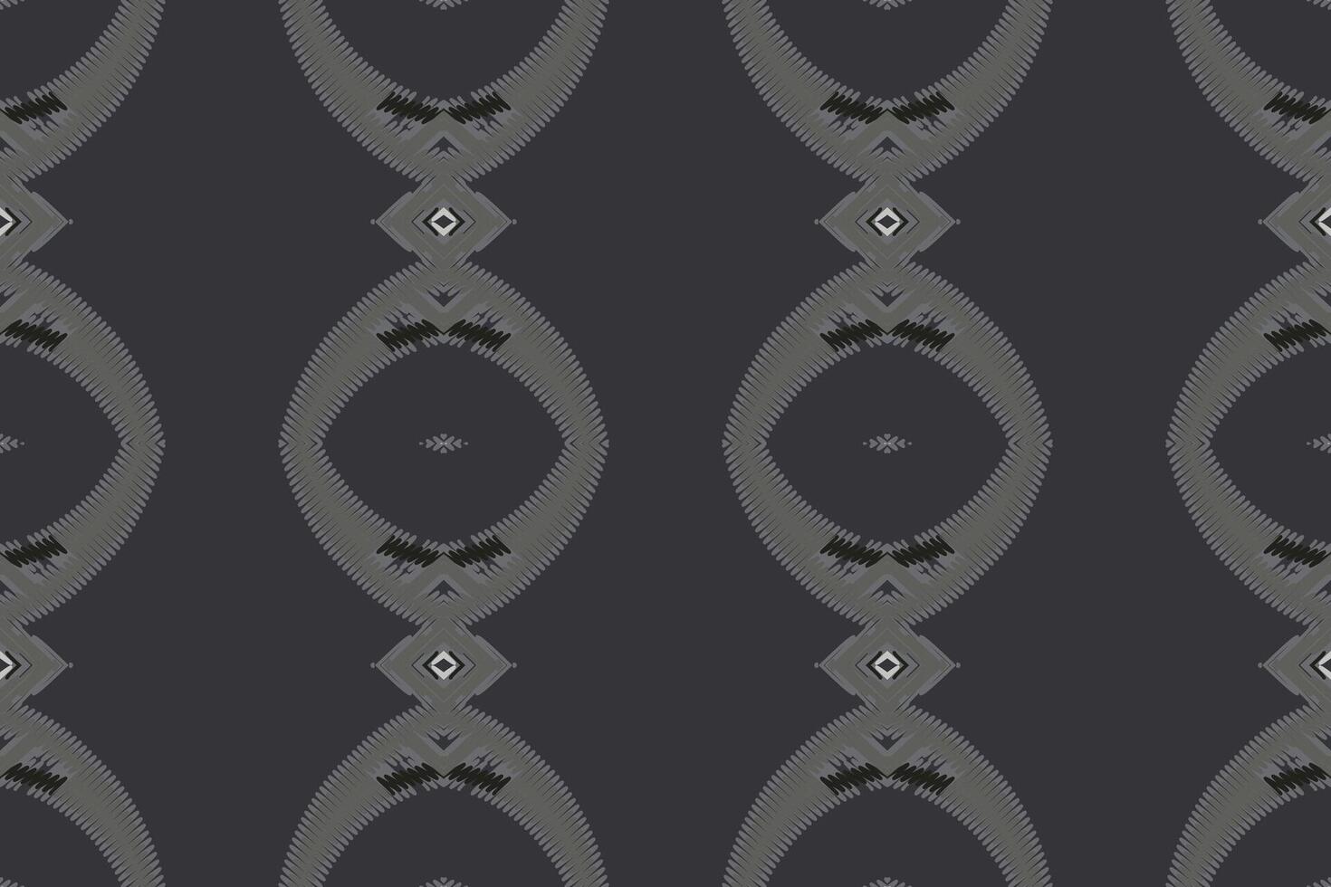 Banarasi Pattern Seamless Bandana print silk Motif embroidery, Ikat embroidery Design for Print indonesian batik motif embroidery native american kurta mughal design vector