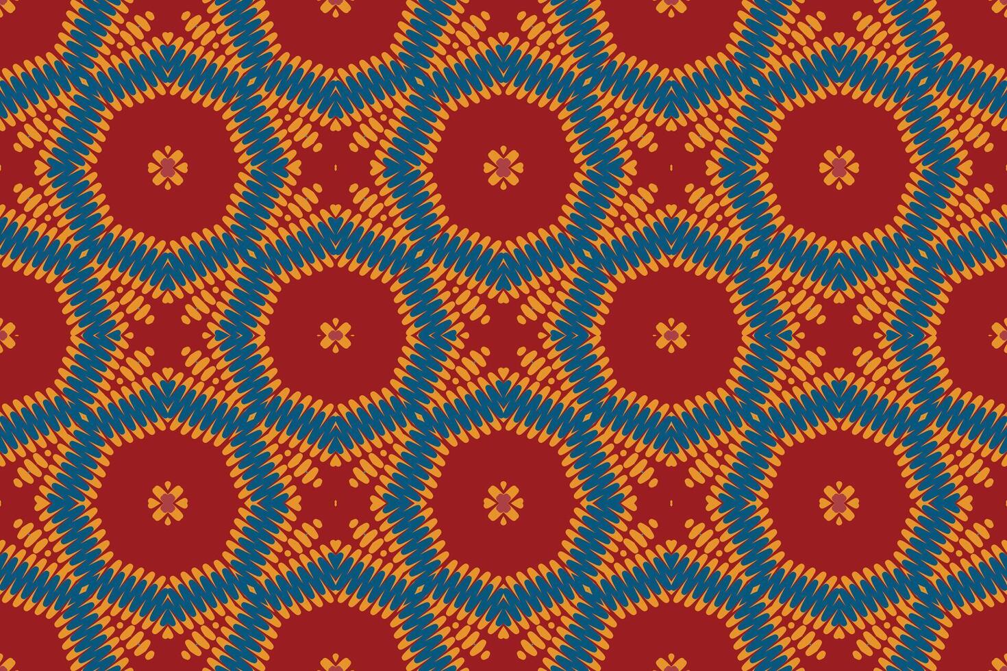Banarasi Pattern Seamless Bandana print silk Motif embroidery, Ikat embroidery Design for Print pattern vintage flower folk navajo patchwork pattern vector