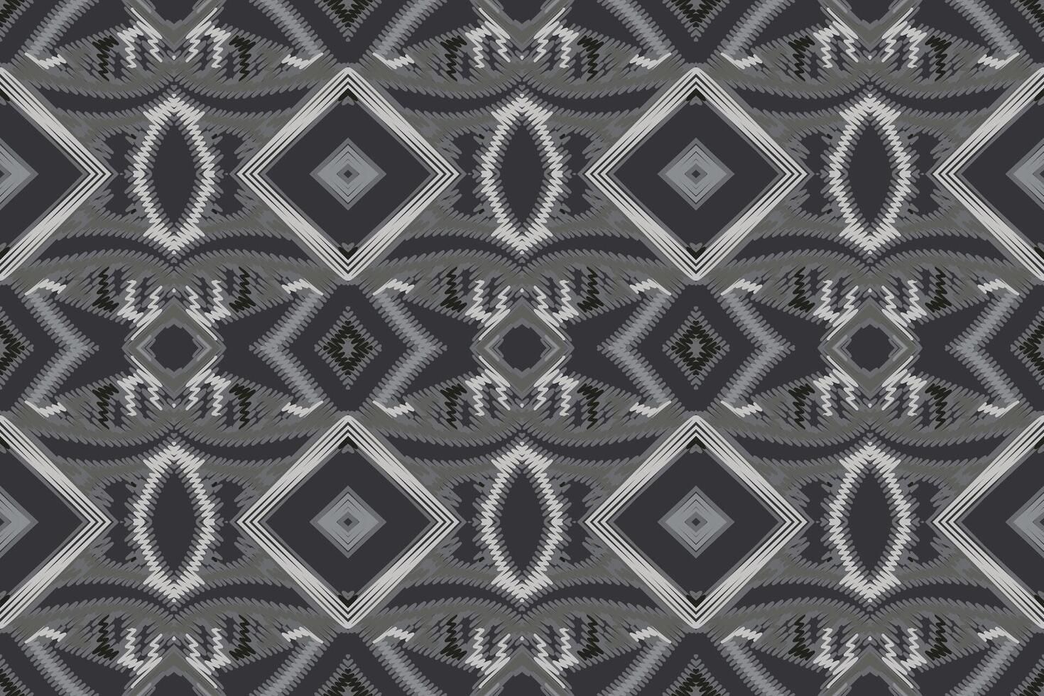 Banarasi Pattern Seamless Bandana print silk Motif embroidery, Ikat embroidery Design for Print Texture fabric saree sari carpet. kurta patola saree vector