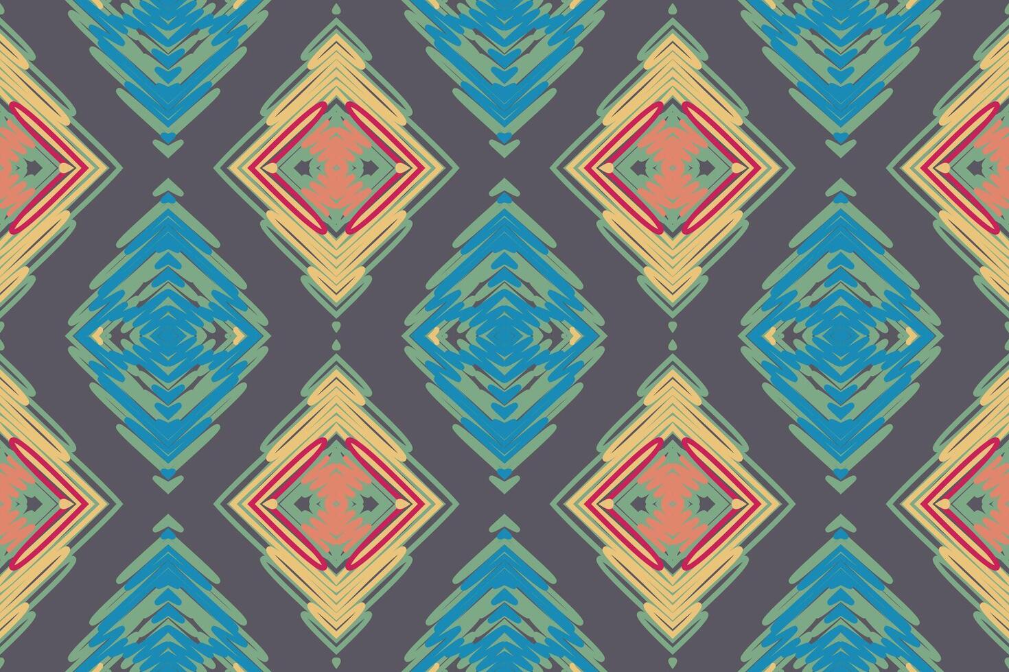 Banarasi Pattern Seamless Mughal architecture Motif embroidery, Ikat embroidery Design for Print figure tribal ink on cloth patola sari vector