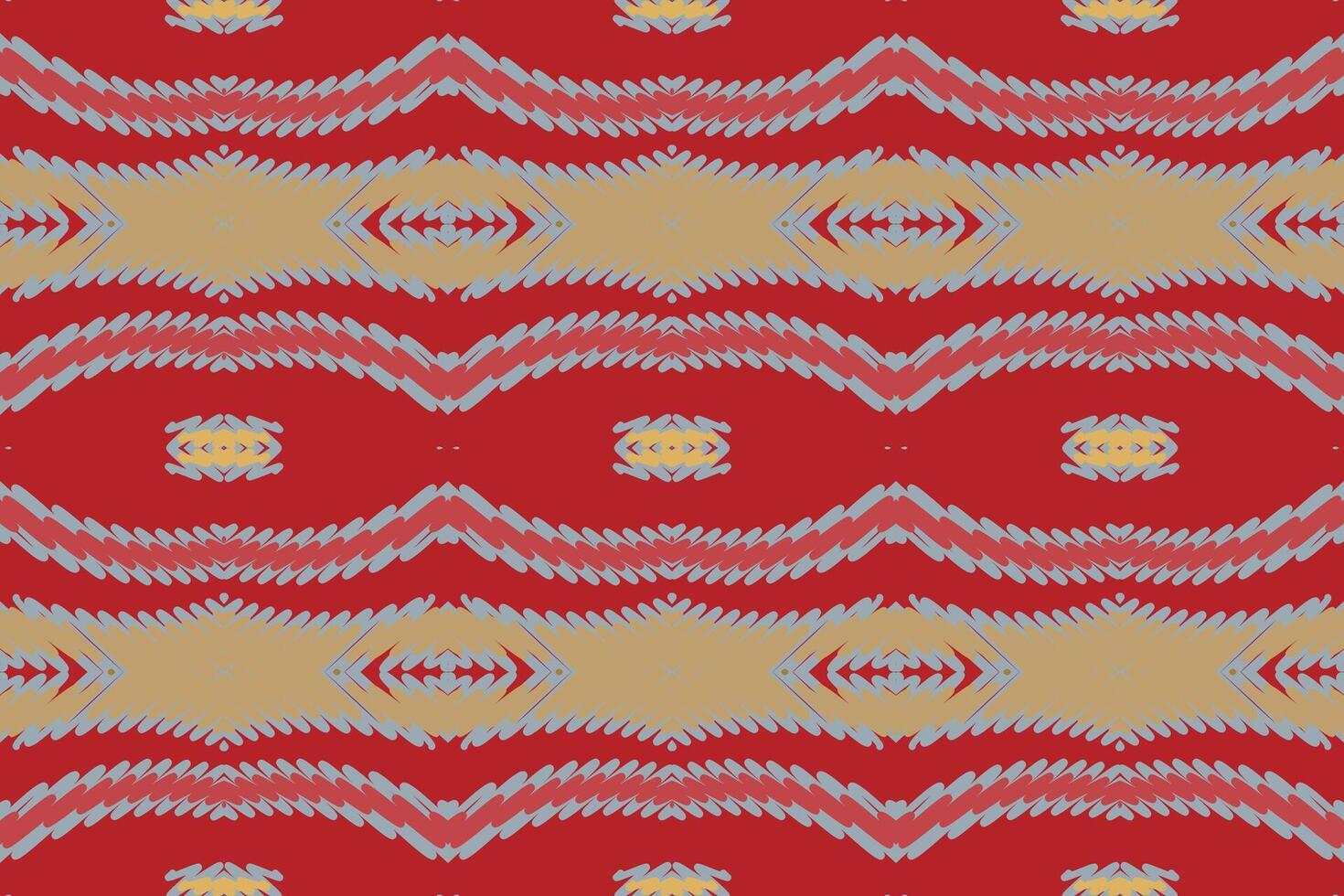 Kurti Pattern Seamless Native American, Motif embroidery, Ikat embroidery Design for Print indigenous art aboriginal art pattern floral kurti mughal border vector