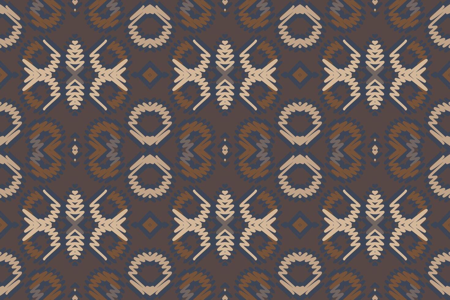 Banarasi Pattern Seamless Scandinavian pattern Motif embroidery, Ikat embroidery Design for Print figure tribal ink on cloth patola sari vector
