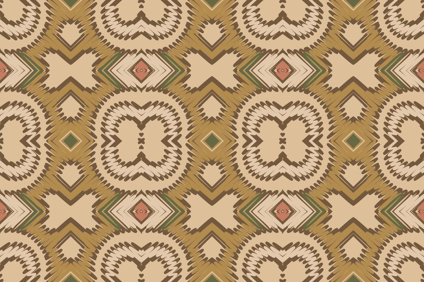 Kurti Pattern Seamless Bandana print silk Motif embroidery, Ikat embroidery Design for Print indigenous art aboriginal art pattern floral kurti mughal border vector