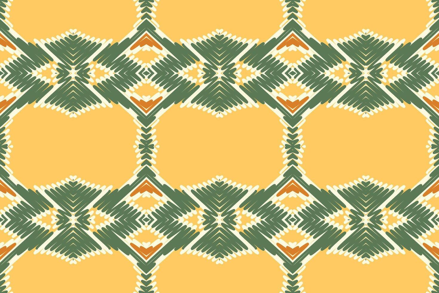 Kurti Pattern Seamless Bandana print silk Motif embroidery, Ikat embroidery Design for Print Texture fabric saree sari carpet. kurta patola saree vector