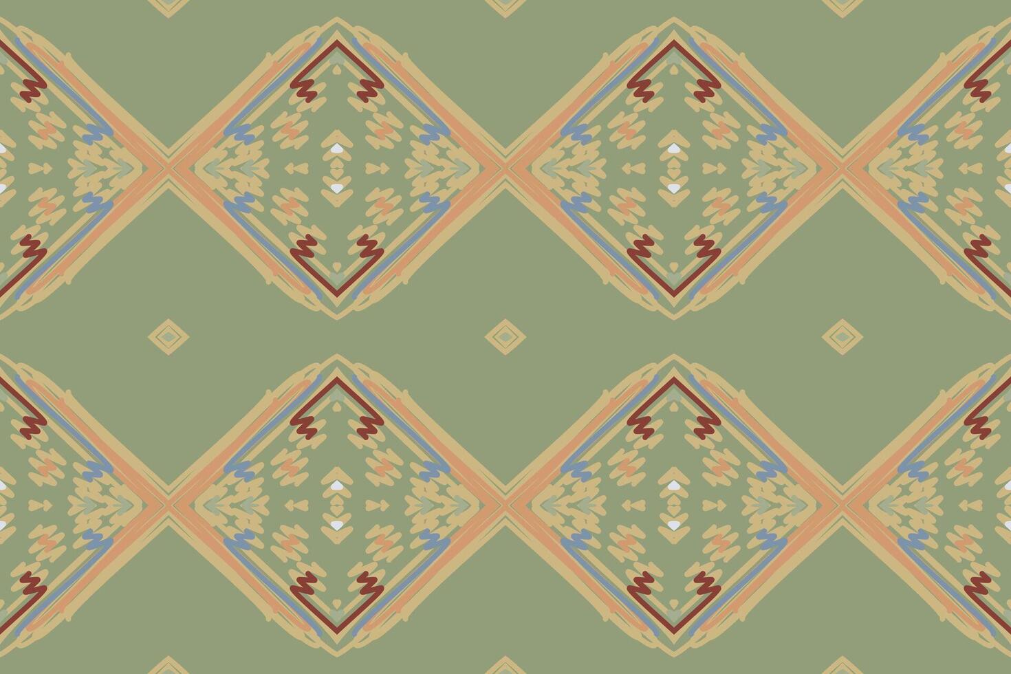 Kurti Pattern Seamless Mughal architecture Motif embroidery, Ikat embroidery Design for Print tie dyeing pillowcase sambal puri kurti mughal architecture vector