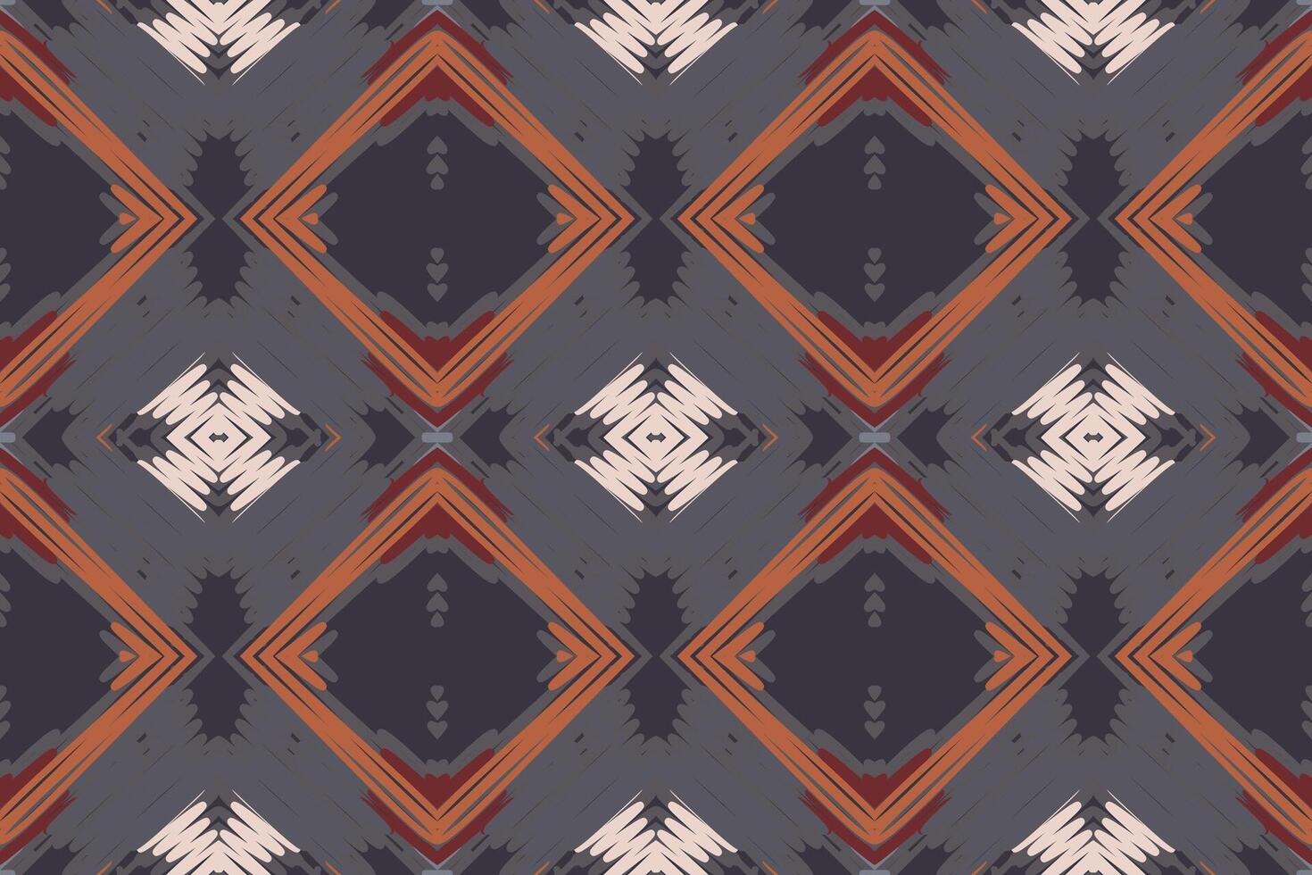 Kurti Pattern Seamless Mughal architecture Motif embroidery, Ikat embroidery Design for Print scandinavian pattern saree ethnic nativity gypsy pattern vector