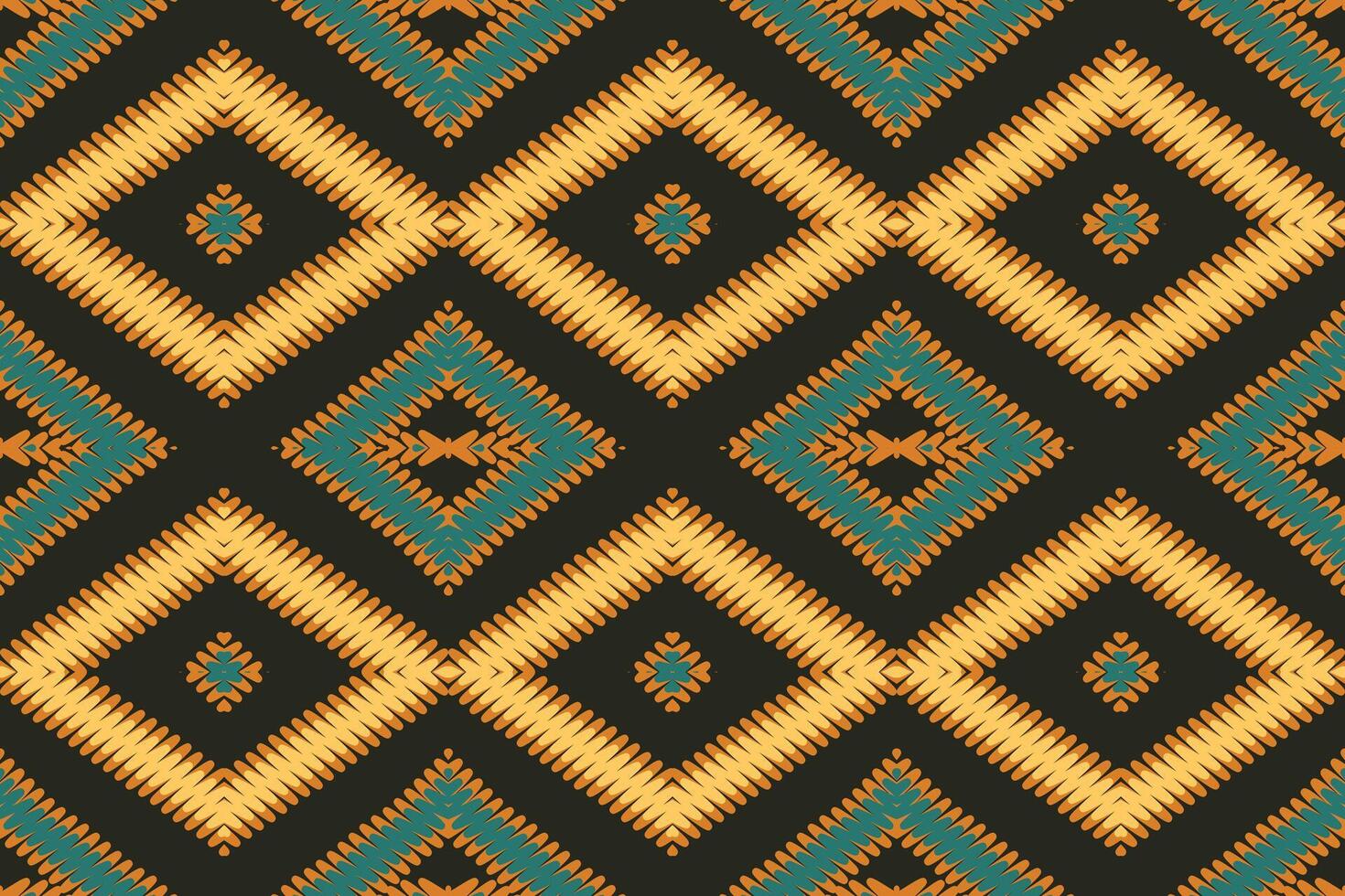 Kurti Pattern Seamless Mughal architecture Motif embroidery, Ikat embroidery Design for Print Texture fabric saree sari carpet. kurta patola saree vector