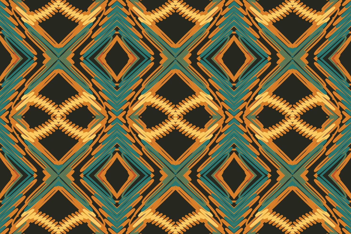 Kurti Pattern Seamless Australian aboriginal pattern Motif embroidery, Ikat embroidery Design for Print egyptian pattern tibetan mandala bandanna vector