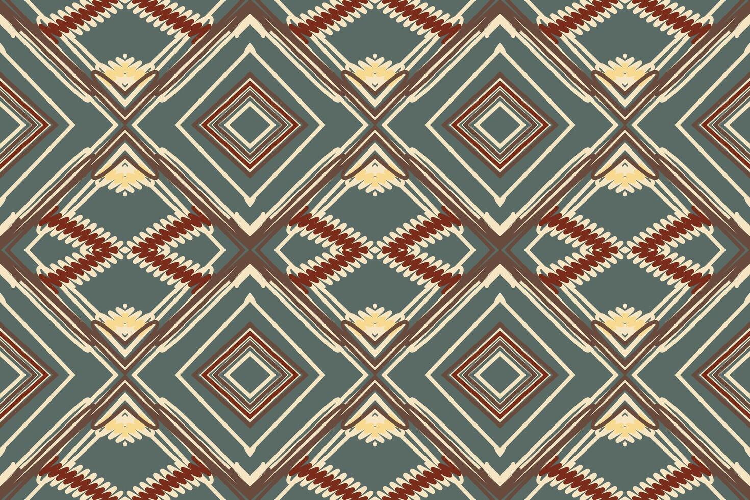Kurti Pattern Seamless Mughal architecture Motif embroidery, Ikat embroidery Design for Print egyptian hieroglyphs tibetan geo pattern vector