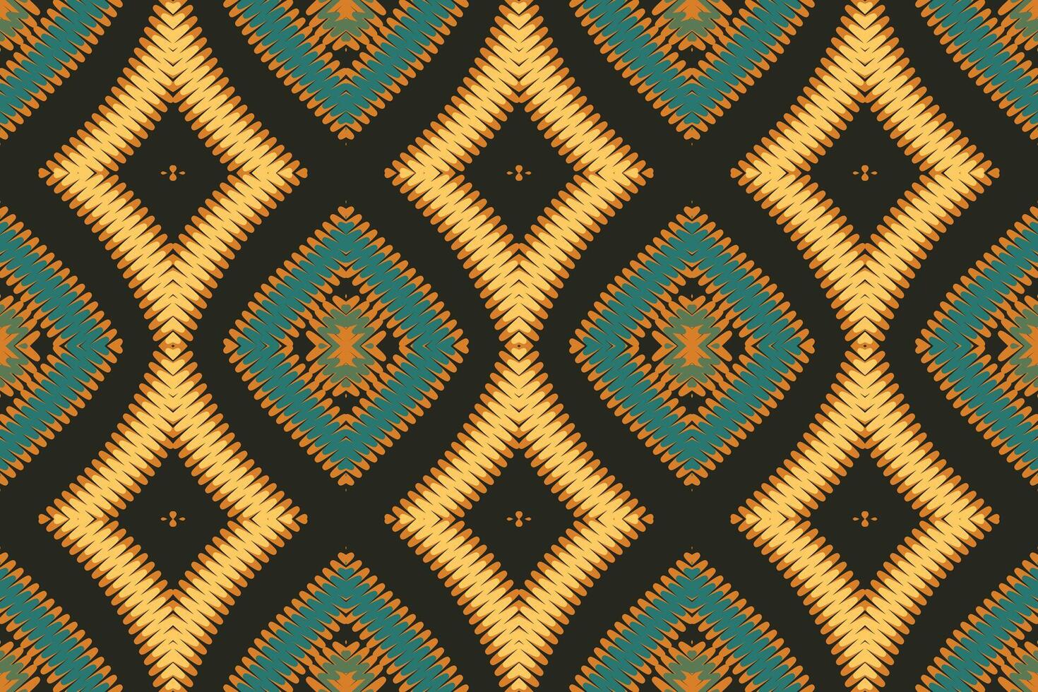 Kurti Pattern Seamless Mughal architecture Motif embroidery, Ikat embroidery Design for Print endless arabesque cloth dupatta shawl bandana print silk kurta men vector