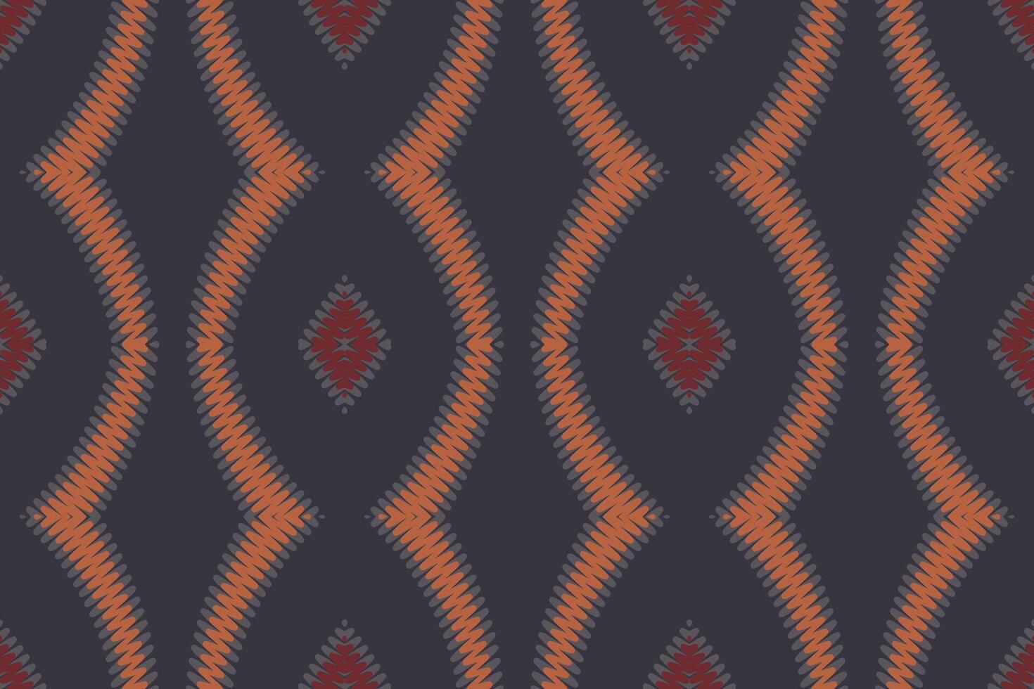 Kurti Pattern Seamless Mughal architecture Motif embroidery, Ikat embroidery Design for Print figure tribal ink on cloth patola sari vector
