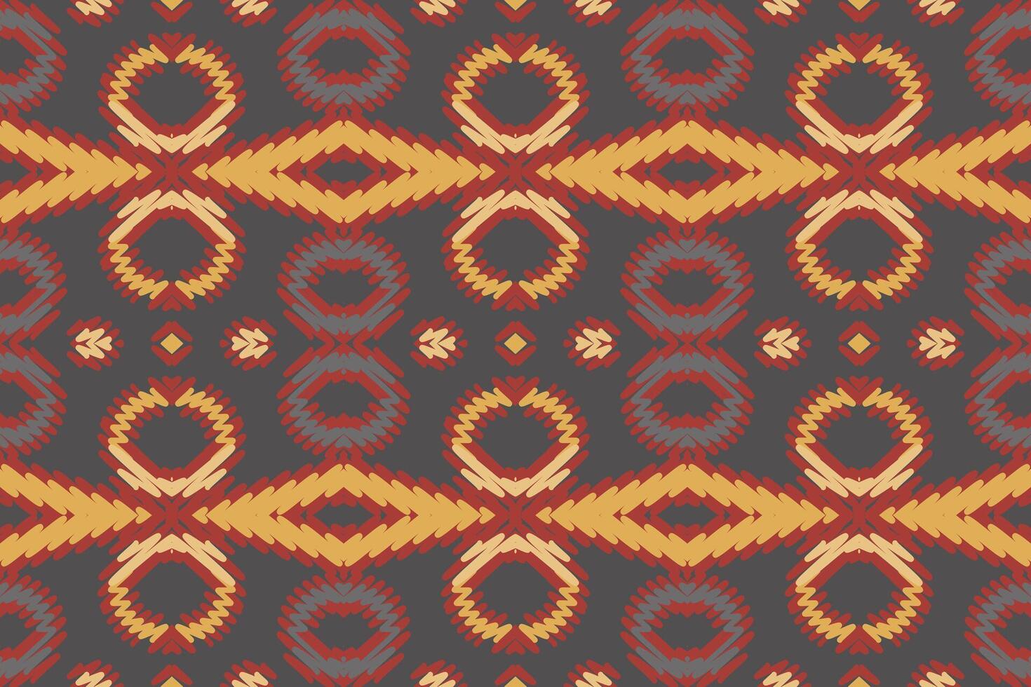 Kurti Pattern Seamless Scandinavian pattern Motif embroidery, Ikat embroidery Design for Print indonesian batik motif embroidery native american kurta mughal design vector