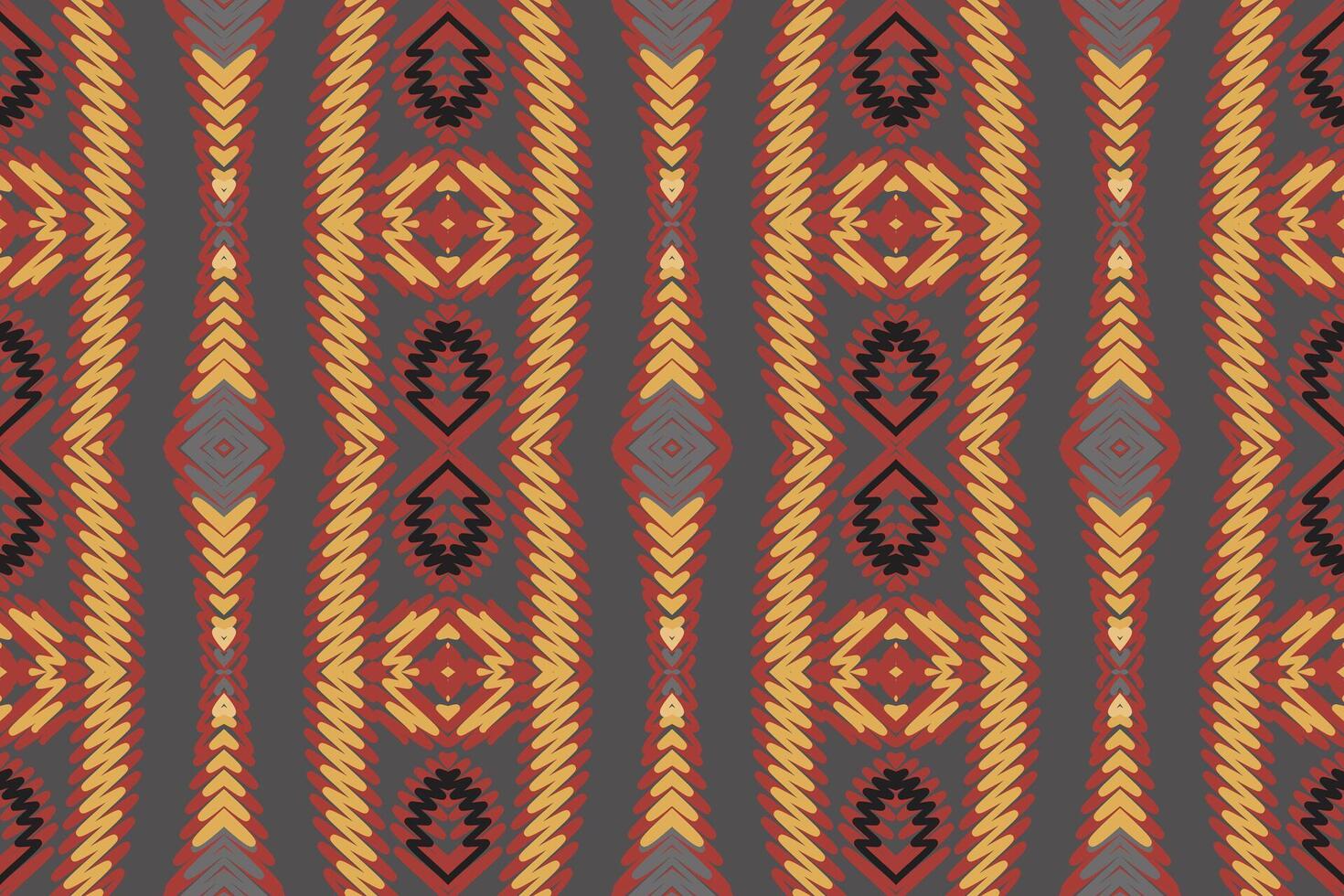 Kurti Pattern Seamless Scandinavian pattern Motif embroidery, Ikat embroidery Design for Print vyshyvanka placemat quilt sarong sarong beach kurtis Indian motifs vector