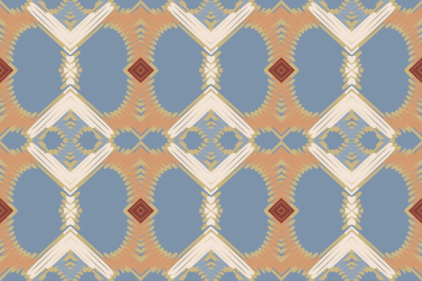 Kurti Pattern Seamless Scandinavian pattern Motif embroidery, Ikat embroidery Design for Print tapestry floral kimono repeat pattern lacing spanish motif vector
