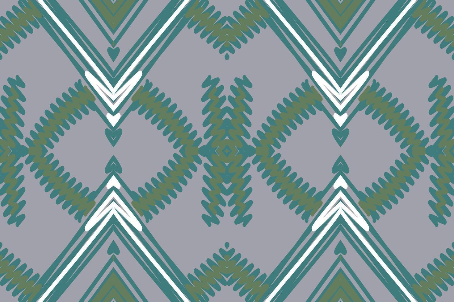 Ghagra Pattern Seamless Mughal architecture Motif embroidery, Ikat embroidery Design for Print tapestry floral kimono repeat pattern lacing spanish motif vector