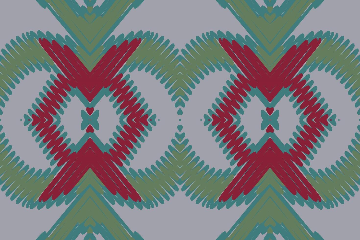 Ghagra Pattern Seamless Mughal architecture Motif embroidery, Ikat embroidery Design for Print kurta pattern mughal motifs tapestry pattern floral repeat vector