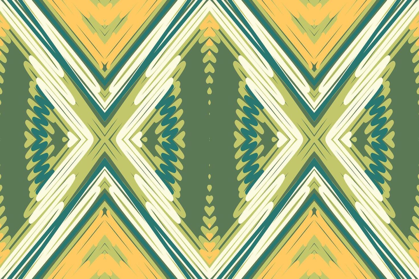 Ghagra Pattern Seamless Scandinavian pattern Motif embroidery, Ikat embroidery Design for Print vyshyvanka placemat quilt sarong sarong beach kurtis Indian motifs vector