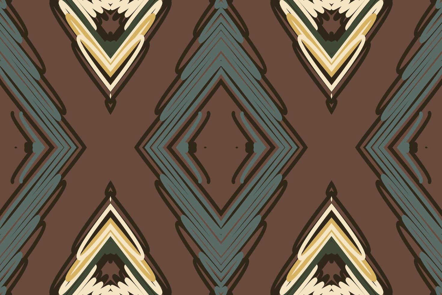 Motif folklore pattern Seamless Australian aboriginal pattern Motif embroidery, Ikat embroidery Design for Print scandinavian pattern saree ethnic nativity gypsy pattern vector