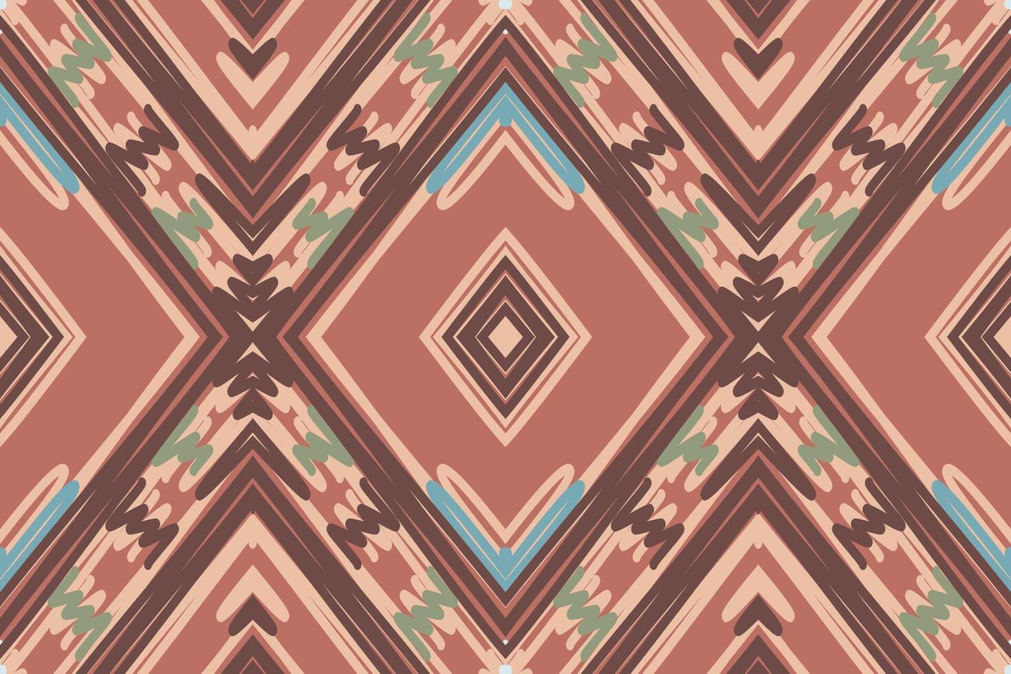 Motif folklore pattern Seamless Scandinavian pattern Motif embroidery, Ikat embroidery Design for Print vyshyvanka placemat quilt sarong sarong beach kurtis Indian motifs vector