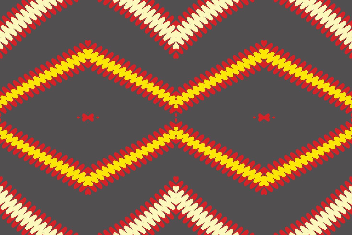 Motif folklore pattern Seamless Scandinavian pattern Motif embroidery, Ikat embroidery Design for Print pattern vintage flower folk navajo patchwork pattern vector