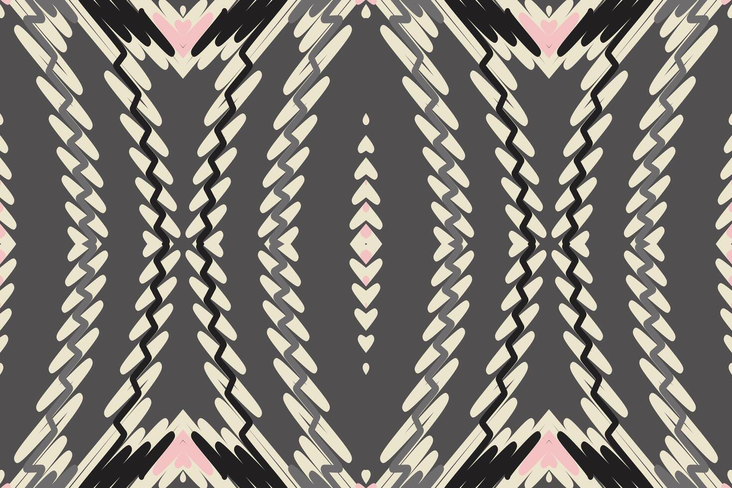 Silk fabric Patola sari Pattern Seamless Bandana print silk Motif embroidery, Ikat embroidery Design for Print tapestry floral kimono repeat pattern lacing spanish motif vector