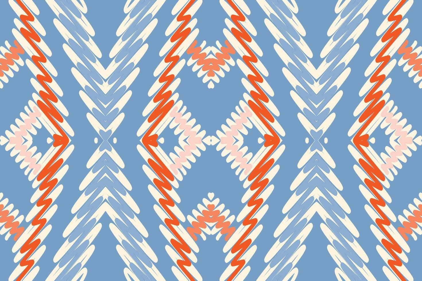 Silk fabric Patola sari Pattern Seamless Native American, Motif embroidery, Ikat embroidery Design for Print pattern vintage flower folk navajo patchwork pattern vector