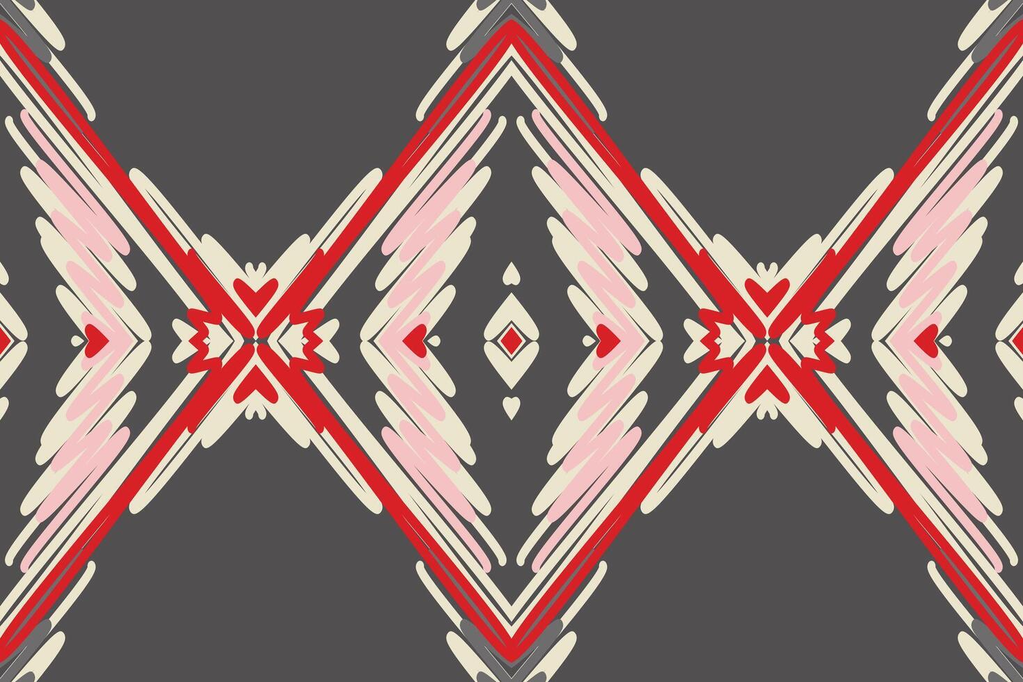 Silk fabric Patola sari Pattern Seamless Bandana print silk Motif embroidery, Ikat embroidery Design for Print lace pattern seamless pattern vintage shibori jacquard seamless vector
