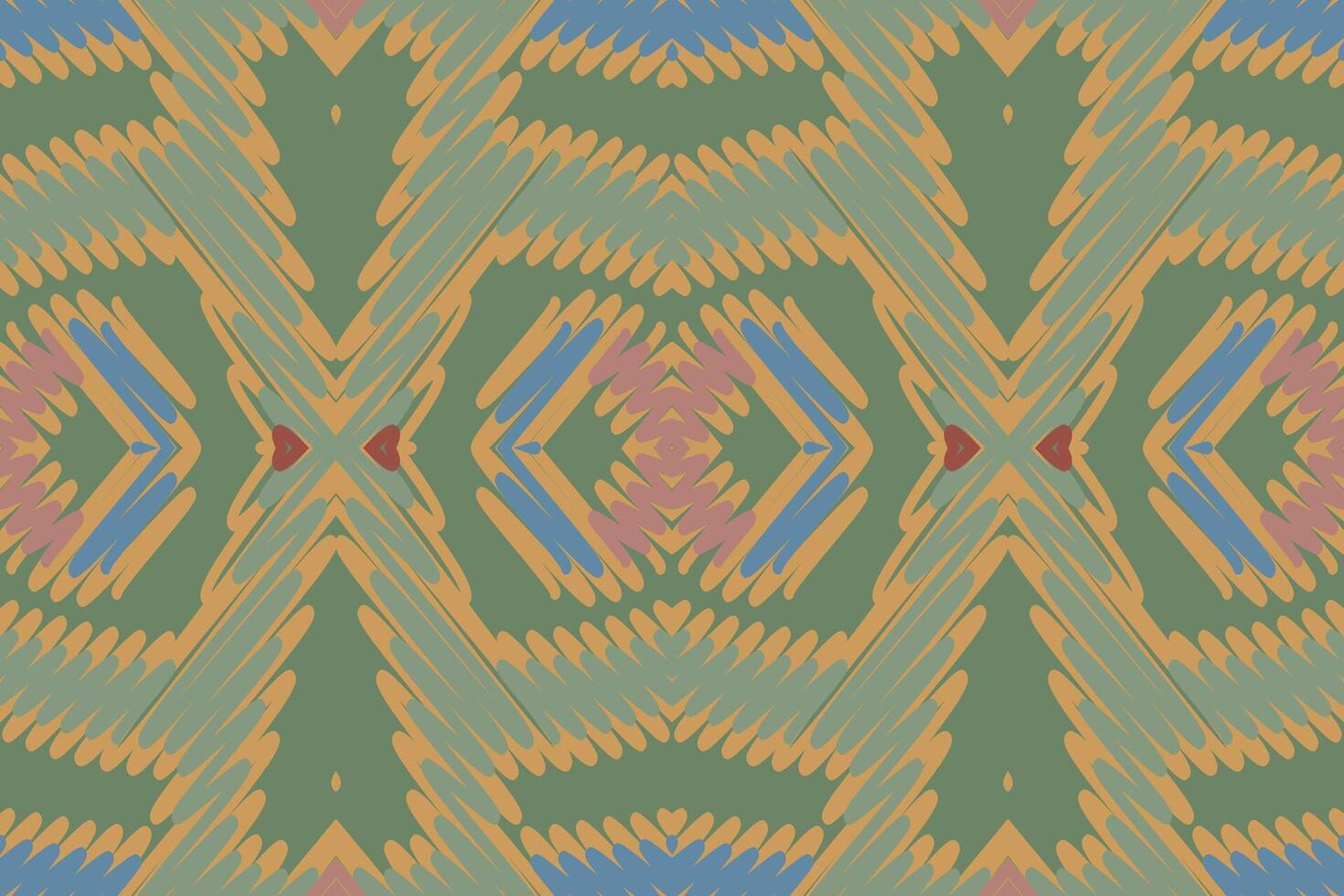 Silk fabric Patola sari Pattern Seamless Mughal architecture Motif embroidery, Ikat embroidery Design for Print tie dyeing pillowcase sambal puri kurti mughal architecture vector