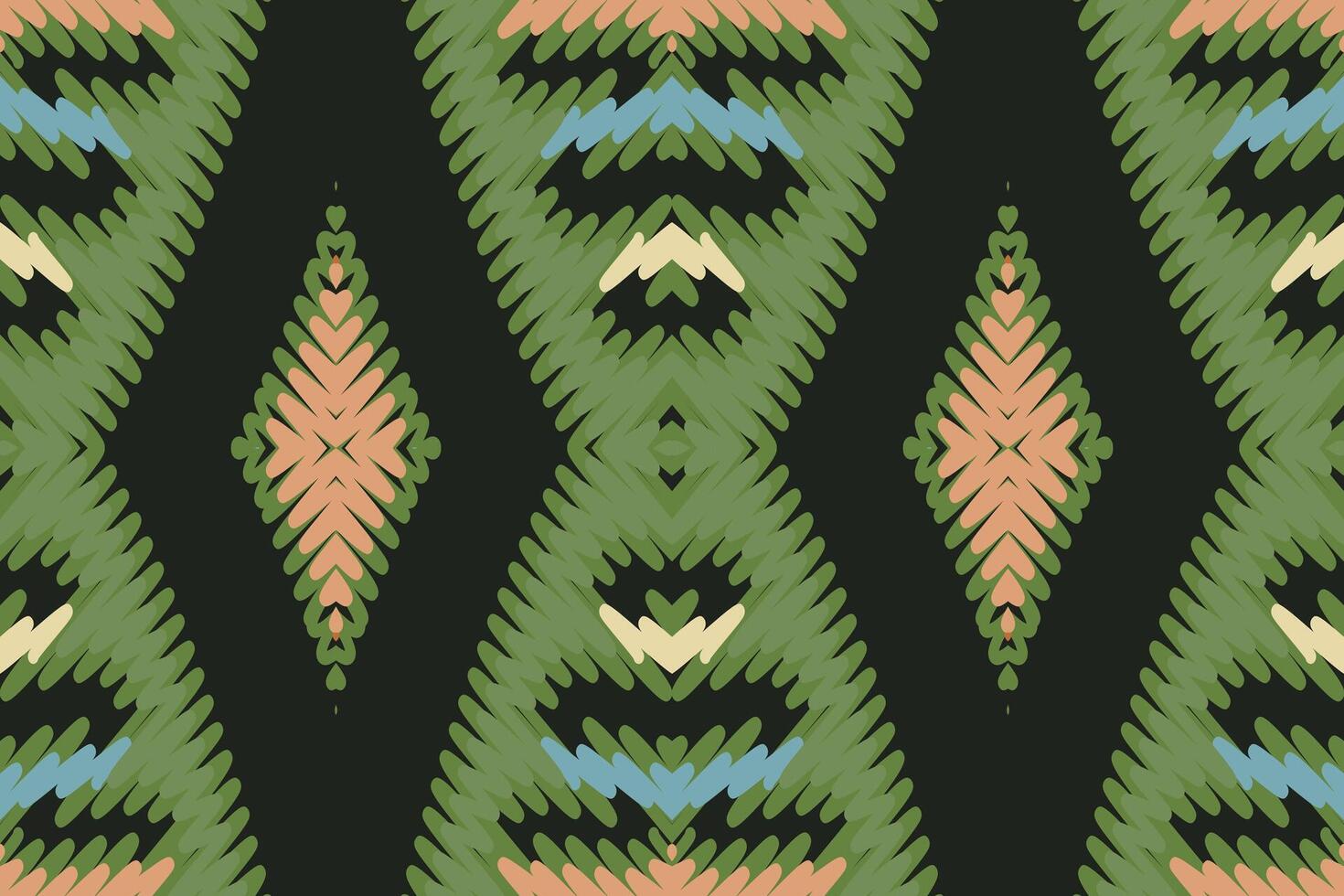Silk fabric Patola sari Pattern Seamless Mughal architecture Motif embroidery, Ikat embroidery Design for Print endless arabesque cloth dupatta shawl bandana print silk kurta men vector