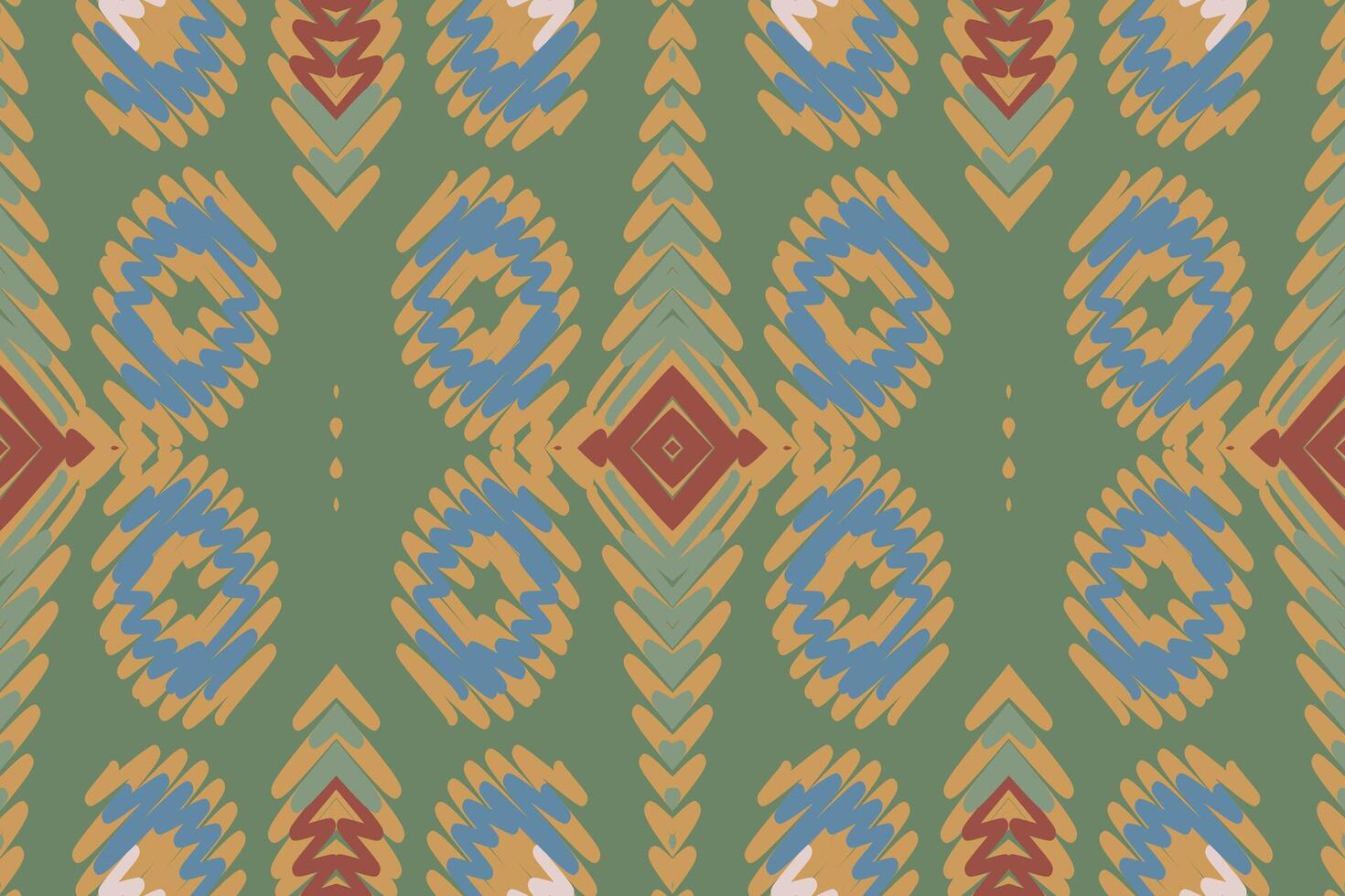 Silk fabric Patola sari Pattern Seamless Mughal architecture Motif embroidery, Ikat embroidery Design for Print tapestry floral kimono repeat pattern lacing spanish motif vector