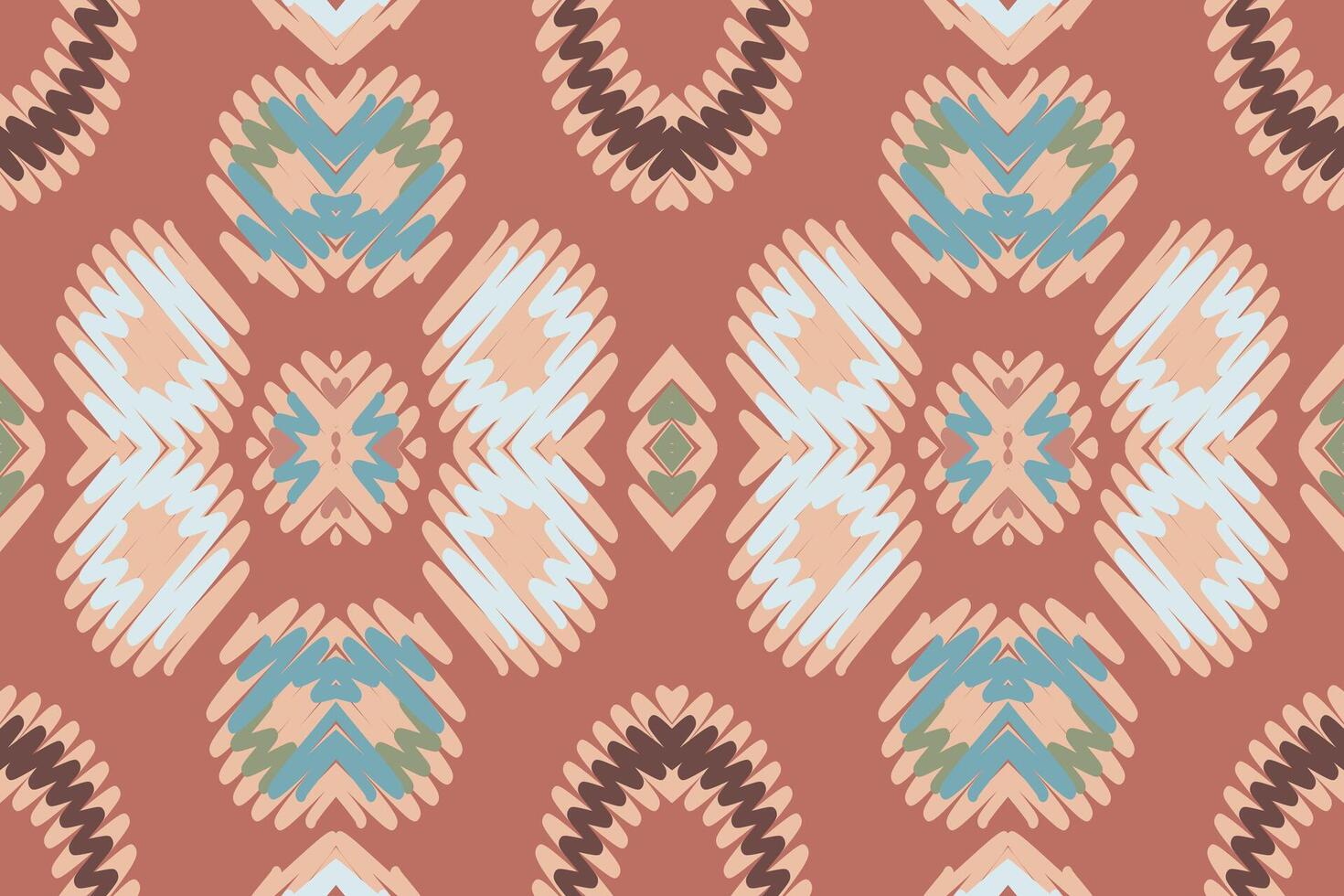 Silk fabric Patola sari Pattern Seamless Scandinavian pattern Motif embroidery, Ikat embroidery Design for Print indigenous art aboriginal art pattern floral kurti mughal border vector