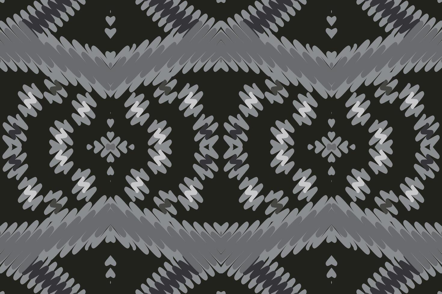 Nordic pattern Seamless Native American, Motif embroidery, Ikat embroidery Design for Print indonesian batik motif embroidery native american kurta mughal design vector