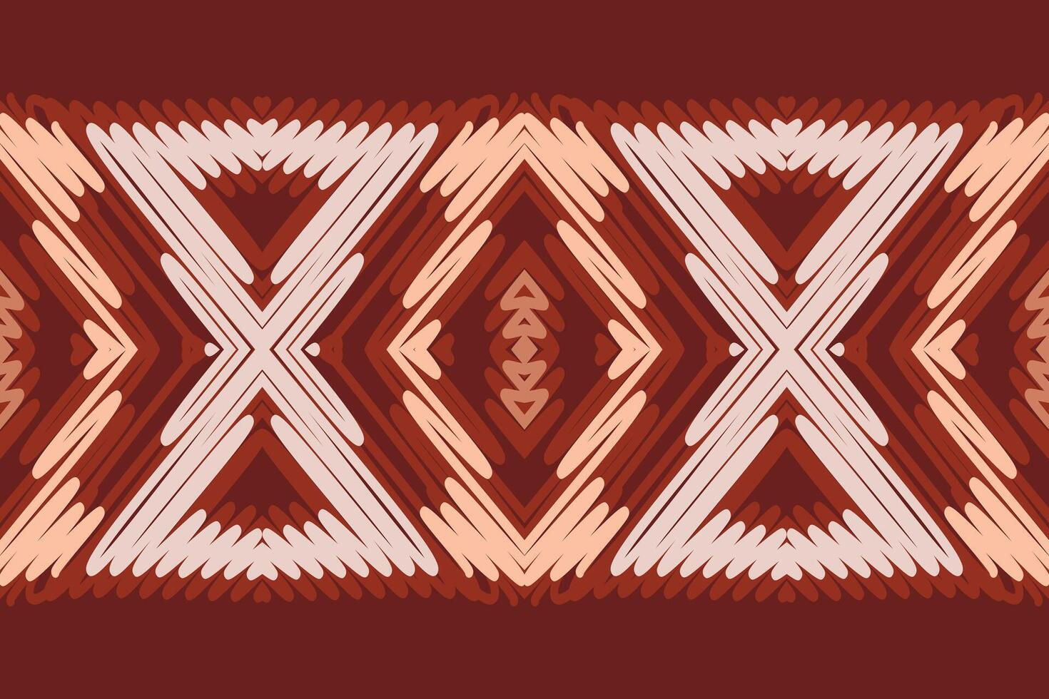 Nordic pattern Seamless Native American, Motif embroidery, Ikat embroidery Design for Print border embroidery ancient egypt vector